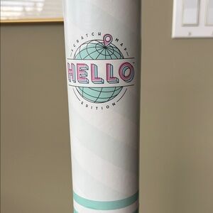 Hello Scratch Map Edition made in UK